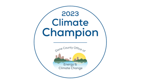 2023 Climate Champion Badge - Dane County